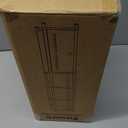 Kitsure Toilet Paper Holder Stand  Compact Bathroom Storage Cabinet for Extra Rolls and Small Items, Bathroom Organizers and Storage for Small Spaces, Living Room, Bedroom, 38.3" H, White