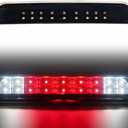 LED 3rd Brake Light, High Mount Stop Light,Third Brake Light Assembly Cargo Lamp Compatible with 2007-2016 Toyota Tundra, High Mount Rear Brake Lights Assembly, Black Smoke