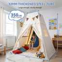 Swing Stand Frame with Sensory Pod Swings and Kids Tent,Play Tent,Heavy Duty Metal Swings Frame,Cotton Sensory Pod Swing for Kids,Large Playhouse for Toddler Indoor and Outdoor 330LBS