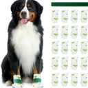 Disposable Dog Booties for Dog Cats, Pet Booties Waterproof and Breathable with Adjustable Velcro,Unstoppable Paw Protectors for Large,Small and Medium, 20 Counts (Large) (Size L: Paw Width 2.57-3.15")