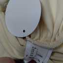 SweatyRocks Women's Bodysuit Mock Neck Casual Ruched Long Sleeve Jumpsuit (Large, Apricot)