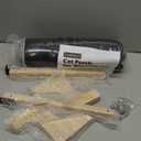 Zakkart Cat Perch for Window Sill with Bolster  Orthopedic Hammock Design with Premium Hardwood & Robust Metal Frame  Cat Window Seat for Large Cats and Kittens  Natural Color Wood Gray Bed, 24''W