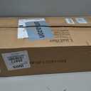 LitaEther Versatile 7 Tier Wall Shelf Unit,Black Lack Wall Shelf,Display Floating Shelf with LED Remote Control Light