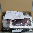 10-in-1 Steam Mop, Detachable Handheld Steam Cleaner, Multi & Up Steamer for Cleaning with 350ml Tank,10s Heat-Up, 23Ft Cord, 248F 1200W Powerful Floor Steam Mop for Hardwood Floors, Grout, Carpet (Pure White)