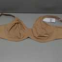 HSIA Minimizer Bras for Women Full Coverage Underwire Plus Size Unlined Mesh Jacquard Bra with Wide Straps Light Beige 42DD