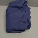 Lush Decor Reyna Ruffle Window Curtain Panel Set, Pair, 54" W x 84" L, Navy - Flowy Curtain Set - Romantic Ruffle Curtains for Bedroom, Living room, or Dining Room - Farmhouse & Cottage Home Decor