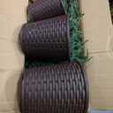 Set of 3 2ft 3ft 4ft Pre-lit Twinkle Christmas Norfolk Pine Tree with 175 LED Light Realistic Artificial Trees with Woven Basket Base Xmas Holiday Decor for Indoor Living Room Home (Norfolk Pine Tree)