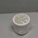 Anyoifax 360 Rotating Makeup Brush Holder 7 Slots Make Up Brush Organizer Removable Spinning Cosmetic Brushes Storage Pen Holder for Vanity, Dresser, Desk, White