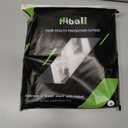 Hiball Adjustable Hip Brace, Groin & Hamstring Compression Wrap for Men Women, Thigh Compression Sleeve With 6 Pressure Straps, Buttock & Quad Support, Upper Leg Brace for Sciatic Nerve Pain, Bursitis (Right, Black (XL))