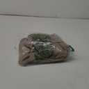 Guken Khaki Linen Curtains 96 inches Long for Living Room Bedroom 1 Panel Back Tab Privacy Semi Sheer Boho Farmhouse Light Filtering Window Curtains 52 Inch Length Cream Linen Drapes