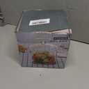 Glass Saucepan with Cover, Transparency Stovetop Pot,Dual Handles Pan with Lid for Pasta Noodle, Soup, Milk, Baby Food making or heating 1.35L/1.9L (1.35L)