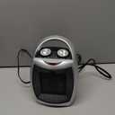 Garvee Portable Electric Space Heater - 1500W/750W Thermostat, 2-in-1 Fast Heating Ceramic Desk Heater & Fan, Safe Quiet <45 dB for Office, Room, Under Desk Use, Tip-Over Overheat Protection, Silver