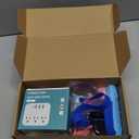 Cruise Essentials 2026, Cruise Must Haves Including Non-Surge Power Strip, Magnetic Hooks, Cruise Luggage Tag Holder, Lanyard Holder, Towel Bnad, Phone Pounch, Phone Patches - Travel Essentials (Pink + Light Blue)