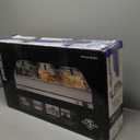 Proctor Silex Buffet Server & Food Warmer, Adjustable Heat, for Parties, Holidays and Entertaining, Three 2.5 Quart Oven-Safe Chafing Dish Set, Stainless Steel