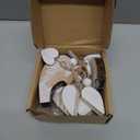 Sun&Beam Heart-Shaped Wooden Decorative Hanging Handmade Hearts Ornaments for Wedding Party Valentine Christmas Home Decoration Car Dcor (D-#1, 1Pcs)