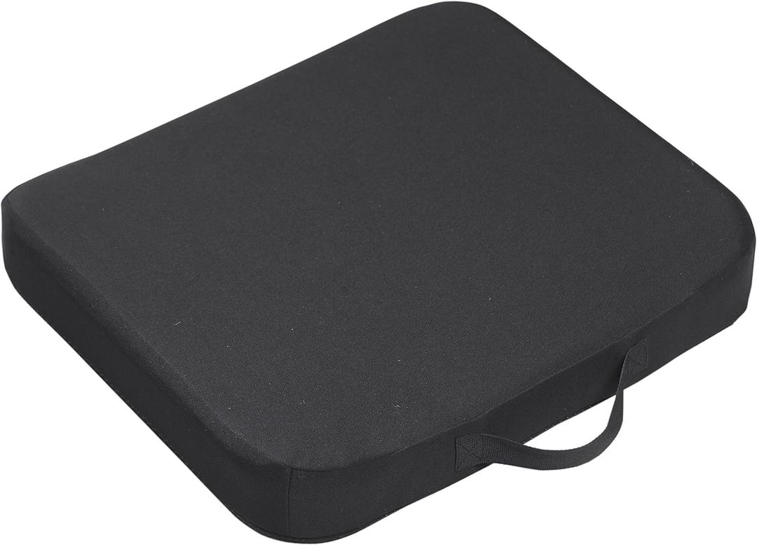 Drive Medical Comfort Touch Cooling Sensation Seat Cushion, Black