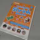 12 Sheets Printable Shrink Paper Sheets Plastic for Inkjet Printer, Shrink Art Paper for Crafts DIY Keychain Making, Mother's Day, Father's Day Gifts (Semitransparent, 8.27 x 11.61 inch)