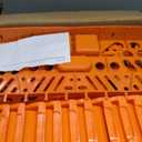 52PCS Wall Mounted Storage Bins Garage Storage Drawers with 4PCS Wall Mounting Peg Boards Workshop Parts Rack Container Tool Organizer Easy Access Compartments for Hardware Crafts Office Supplies