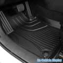 Original Floor Mats for 2019-2026 Mazda 3 All Models - Custom Fit TPE Floor Liners - All Weather Car Mats for Mazda 3 Accessories 1st & 2nd Row Heavy Duty Protection Floor Mat