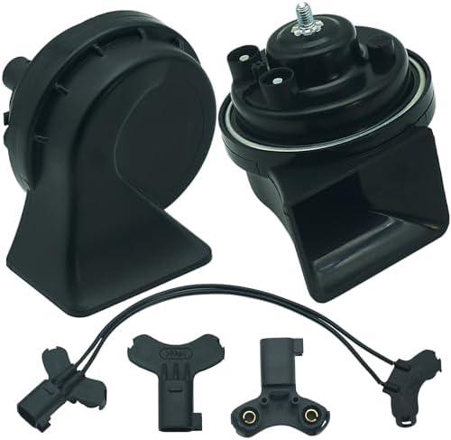 NEOGET Car Horn for Ford, Multifunction Loud High Low 2 Tone Auto Horn, Waterproof 128dB (Replacement for Ford)