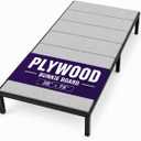 Plywood Ultra Heavy-Duty Bunkie Board Twin Size 38" x 75" Wood Anti-Sag Under Mattress Bed Support Noise Minimizing Breathable Bunky Board