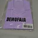 Demofair Men's Short Sleeve Button Down Shirt Cuban Collar Anti-Wrinkle Shirt Casual Summer Beach Shirt, M