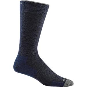 Darn Tough Men's Solid Crew Lightweight Sock (Style 6032) - (Large, Navy)
