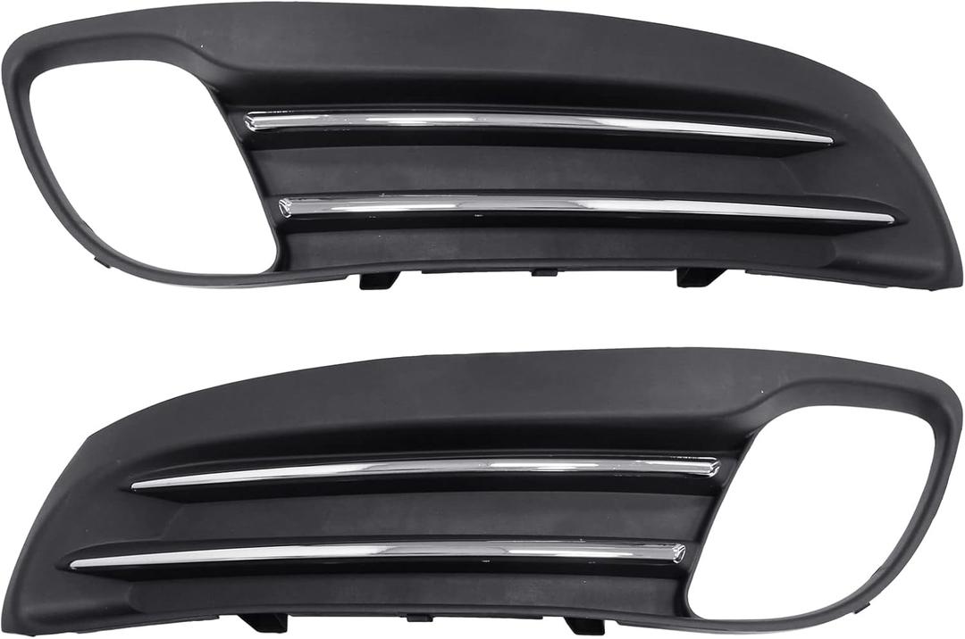 NewYall Front Left and Right Fog Light Trim Cover for Hyundai Genesis Coupe 2-Door 2010-2012