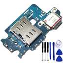 Galaxy S24 5G USB Charging Port Flex Cable Replacement SM-S921U Type C Charger Dock Board Flex Cable Connector for Samsung S24 S921 Port Repair Part with Tools (SM-S921U)