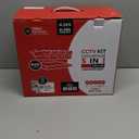 1080P Wired Security Camera System, AIWIXEN 8CH CCTV Surveillance DVR with 1TB Hard Drive, 4 x Home 5MP Wired Security Cameras Outdoor with Human Vehicle Detection, IP68 Waterproof, Remote Access