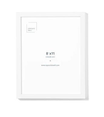 White 11x 9.5 inch Picture Frame