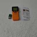 Stud Finder Wall Scanner - 5 in 1 Stud Finder Tool w/Microprocessor Chip and HD LCD Display, Stud Detector Beam Finders for the Center and Edge of Wood AC Wire Metal Studs Joist Pipe (Caviar)