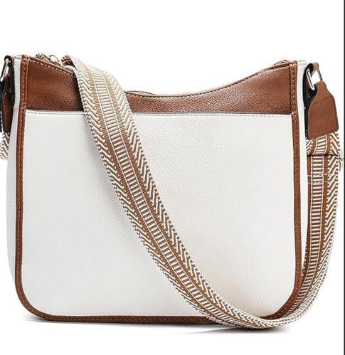 FOXLOVER Canvas Bucket Crossbody Bags & Crossbody Bags for Women