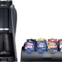 Flavia Aroma Brewer Bundle with 84 Freshpacks and 1 Merchandiser - Coffee Machine, Makes Coffee, Lattes, Tea, and other Hot or Iced Beverages, Multiple Brew Sizes, Black, Works ONLY with Freshpacks, BBD: 06/26/2026