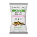 The Daily Crave Organic Veggie Straws, Crunchy Veggie with Himalayan Pink Salt, 4.5 Ounce (Pack Of 8) Gluten-Free, Vegan, Kosher, Crunchy