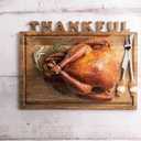 Mud Pie Thanksgiving Thankful Carving Board Set