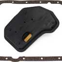 4L60E Transmission Filter Kit with Gasket - Replaces 24208576 - Compatible with Chevy GMC Silverado 1500 Tahoe Savana Sierra Yukon Cadillac Buick Hummer Oldsmobile Pontiac