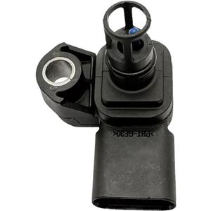 1 PC Automotive Intake Air Pressure and Temperature Sensor, Manifold Pressure Sensor, Car Air Intake Switch Replacement, Compatible with OE: 12681993 082800-0630 (Black)