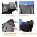 Airplane Blackout for Baby Airplane Blackout Blanket for Plane Sleep Pod Kids Travel Essentials Slumber Pod Blackout Tent for Pack and Airplane Blackout Cover Baby Travel Essentials for Flying