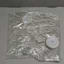 2Pcs Christmas Window Lights, Battery Powered Christmas Tree Lights Metal Framed Hanging Christmas Window Decorations with Suction Cup &Timer for Xmas,New Year,Indoor Fireplace Outdoor Décor