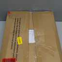 BOLUO Gold Nightstand with Charging Station, LED Night Stand with 2 Fabric Drawers, Bedside Table with USB Ports and Outlets, Nightstand for Bedroom Modern