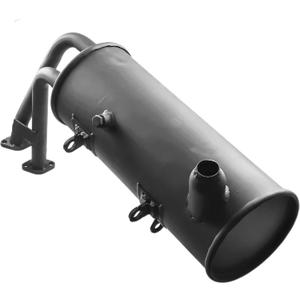 Exhaust Muffler 18091-1104 Compatible for Kawasaki Mule 3000 3010 3020 4000 4010 18090-1912