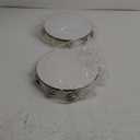 2Pack 10 Inch Double Row Tambourine for Adults Wooden Hand Held Drum Bell Tambourine with Metal Jingles, Percussion Musical Instruments Hand Tambourine for Church, KTV, Party