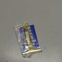 HASWARE House Number Sign 4 inch (10 cm) Polished Brass Finish Stylish Curvy Modern Door Numbers Signage Plaque Street Home Address Numerals(1, Brass)