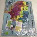MWB Kids Map Poster Collection | United States & World Wall Maps for Kids | Poster 18H" x 24W" - not laminated | Countries, States, Capitals & Pictures | Classroom or Home