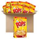 Kellogg's Corn Pops Cold Breakfast Cereal, 8 Vitamins and Minerals, Kids Snacks, Large Size, Original, 8.1lb Case (10 Boxes) (13.1 Ounce (Pack of 10)) (BBD: SEPT 15 2025)