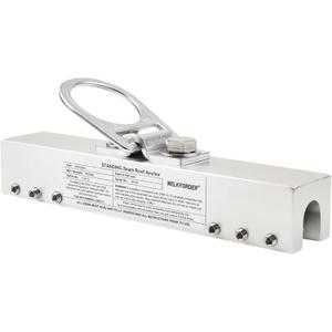 Standing Seam Roof Anchor Clamp with D-Ring Mount Aluminum Alloy Fall Protection Roofing Kit ANSI Compliant Standing Seam Roof Anchor Clamp with D-Ring Mount Aluminum Alloy Fall Protection Roofing Kit ANSI Compliant