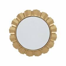 2 Pack Boho Wall Sunburst Mirror 25cm Gold