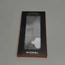 TENDLIN Magnetic Case Compatible with iPhone 17 Case Wood Grain with Carbon Fiber Texture Design Leather Hybrid Slim Cover (Compatible with MagSafe) Black