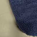 REVIX Microwavable Booties for Cold Feet Moist Heat Therapy, Heated Slippers Women & Men for Soothing Cold Foot, Microwavable Foot Warmers, Non-Slip Sole & Adjustable Fit, Navy S